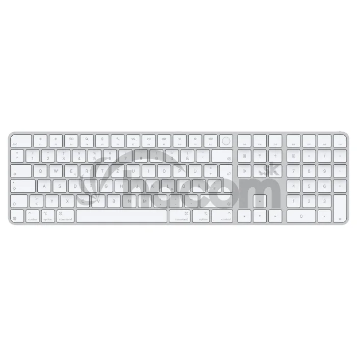 Apple Magic Keyboard Numeric Touch ID/Bezdrôtová Bluetooth/GER layout/Biela