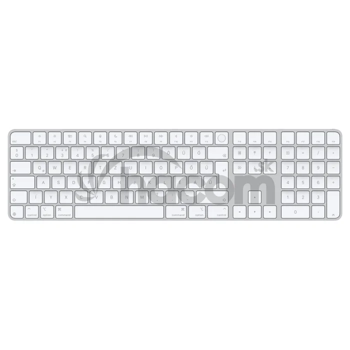 Apple Magic Keyboard Numeric Touch ID/Bezdrôtová Bluetooth/HU layout/Biela