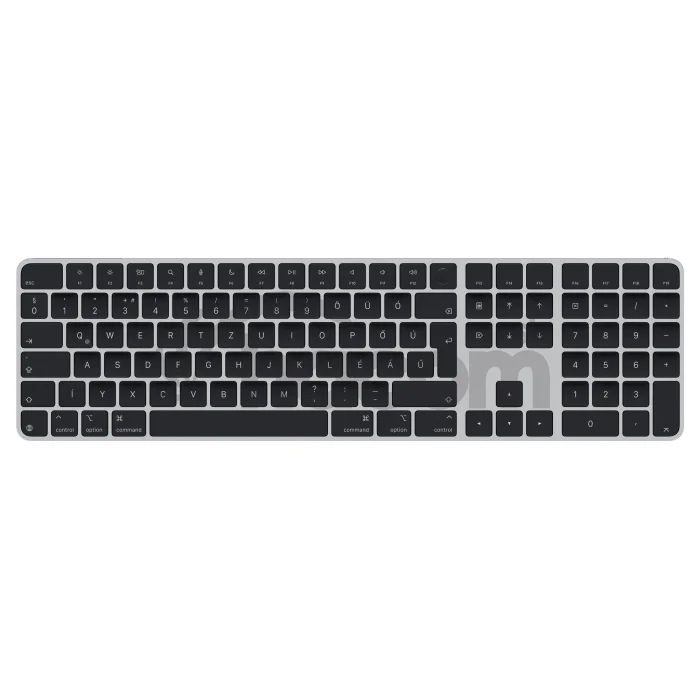 Apple Magic Keyboard Numeric Touch ID/Bezdrôtová Bluetooth/HU layout/Čierna