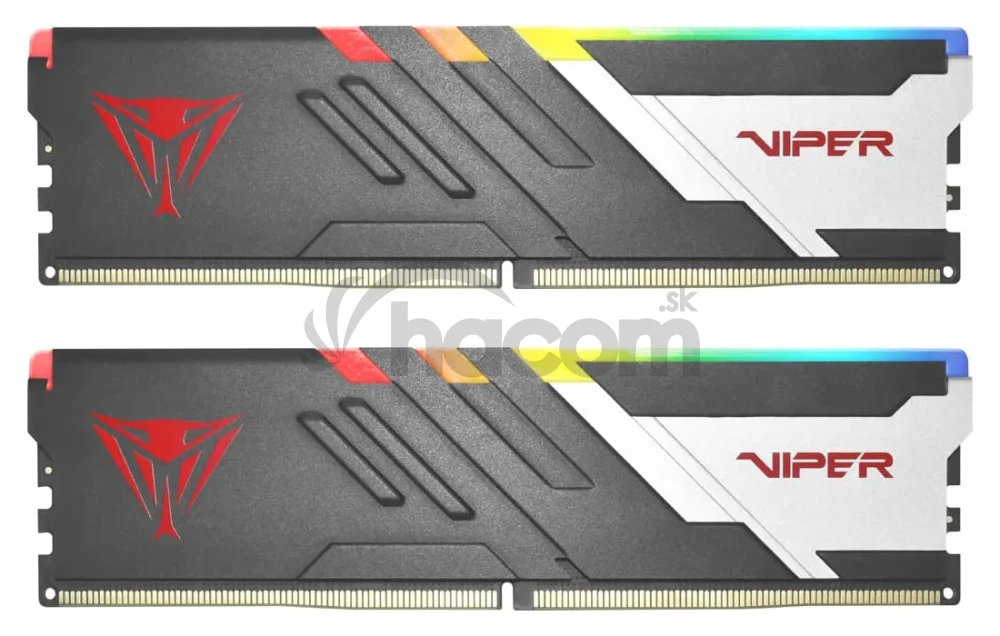 Patriot Viper Venom/DDR5/32GB/5600MHz/CL36/2x16GB/RGB/Black/Silv