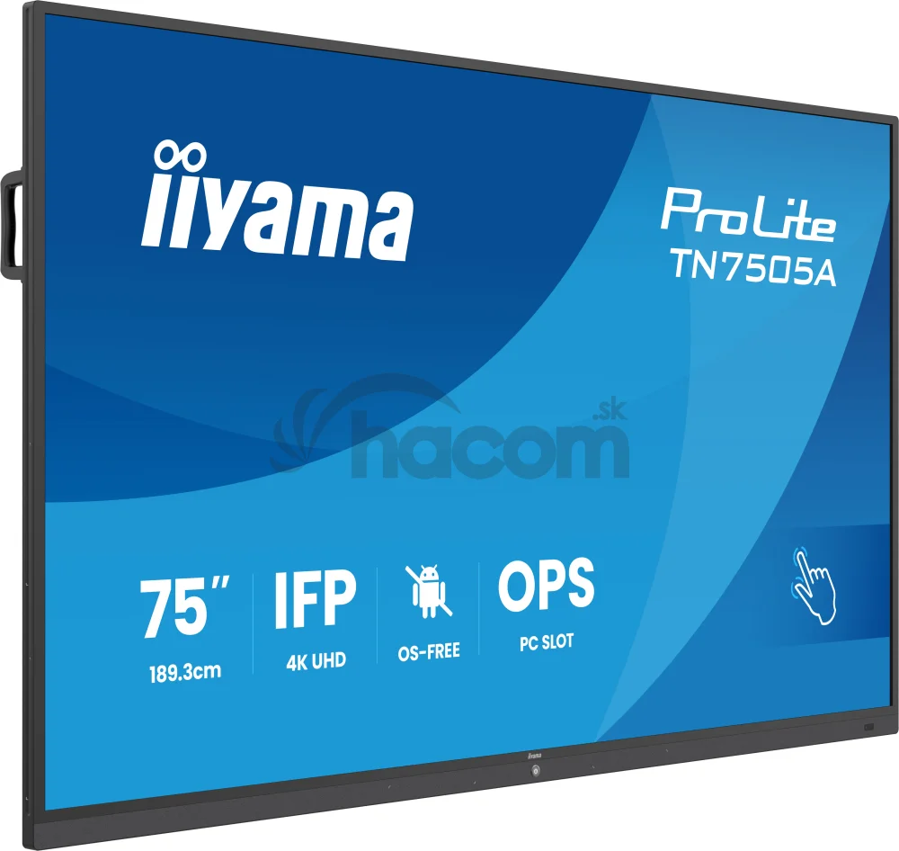 75" iiyama TN7505A-B1AG: IPS, 4K, no Android