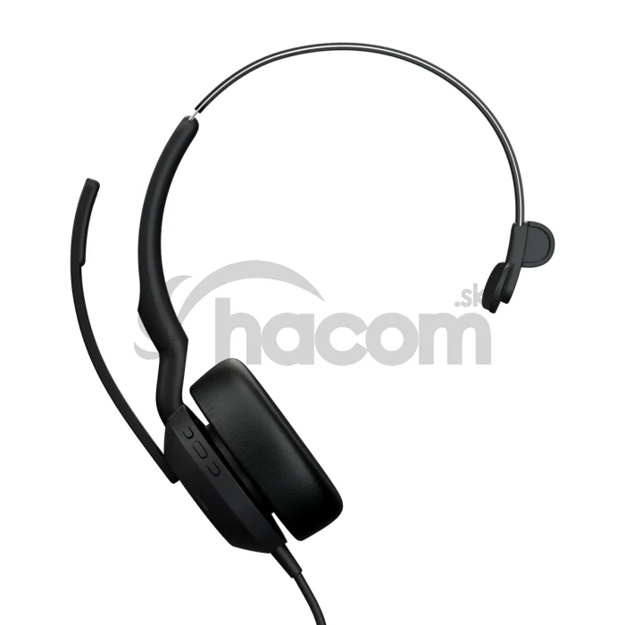 Jabra Evolve2 50/Mono/ANC/USB/Drôt/BT/Bezdrôt/MS/Čierna