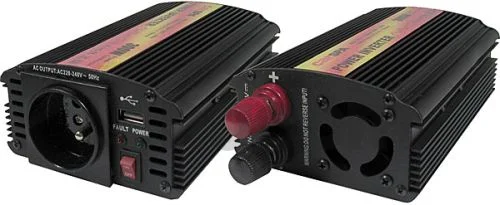 Menič napätia Carspa CAR300U-12 12V/230V+USB 300W, modifikovaná sínus