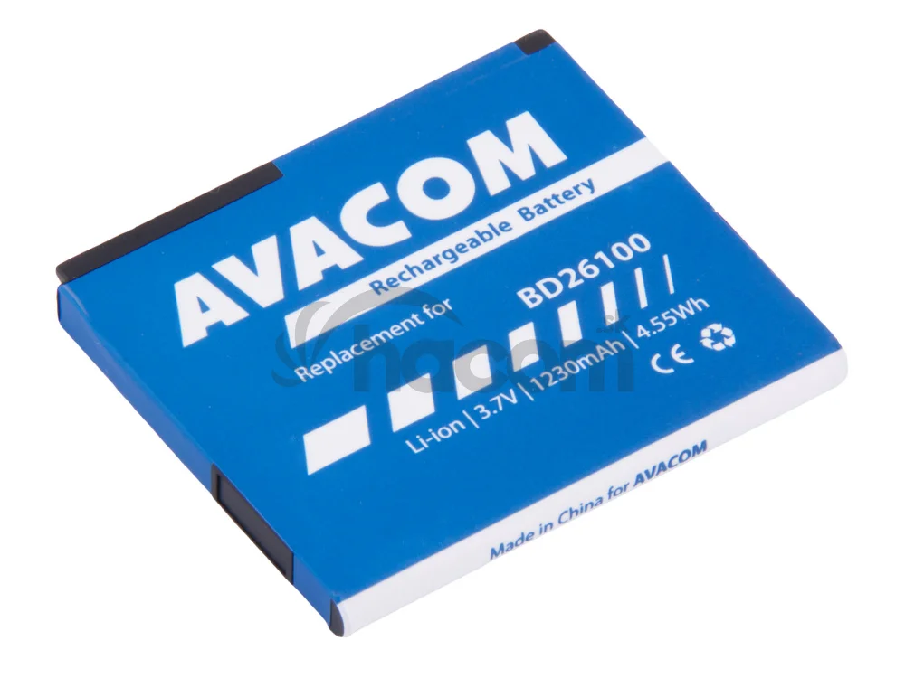 Batéria AVACOM PDHT-ACE-S1230 na mobil HTC Desire HD, HTC Ace Li-Ion 3,6V 1230mAh