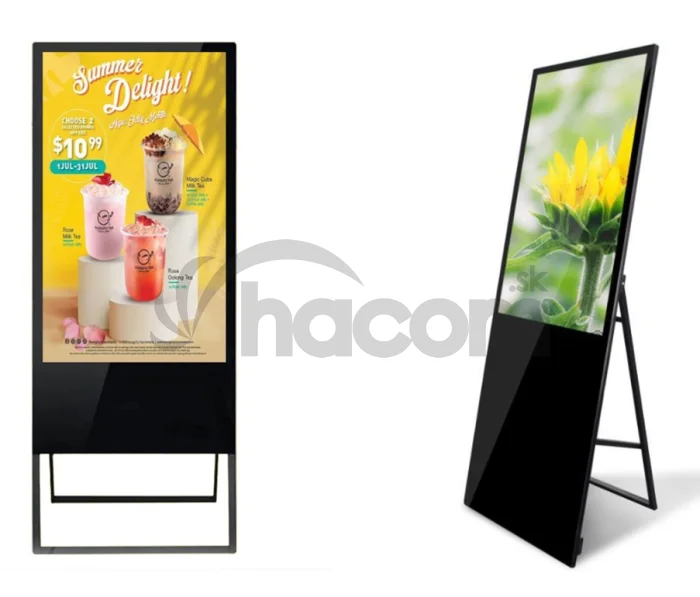 55" Artemis Totem - UHD, 500cd, touch, standA