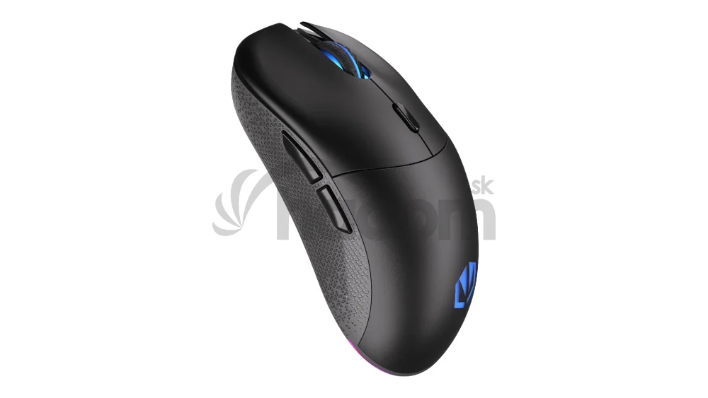 Endorfy GEM Plus/Herná/Optická/Pre pravákov/26 000 DPI/Drôtové/Bezdrôtové/Čierna
