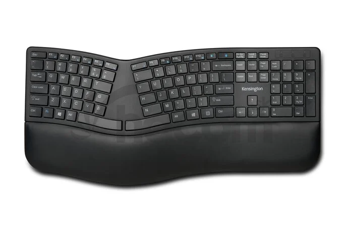 Kensington Pro Fit Ergo/Bezdrôtová USB + Bluetooth/UK layout/Čierna