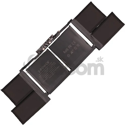2-POWER Batéria 11,4V 7336mAh pre Apple MacBook Pro 15 2018/2019 A1990