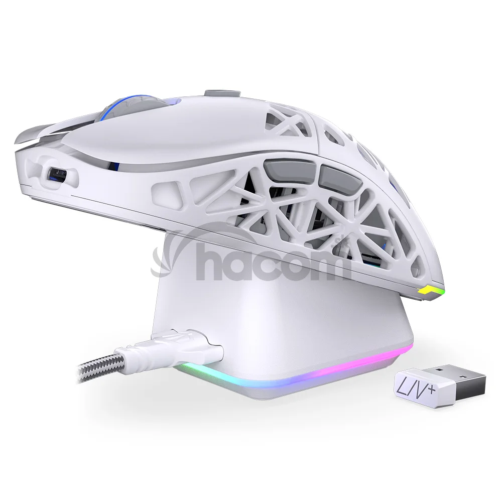 Endorfy myš LIV Plus Onyx White Wireless