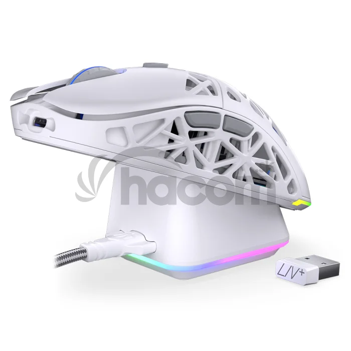 Endorfy myš LIV Plus Onyx White Wireless