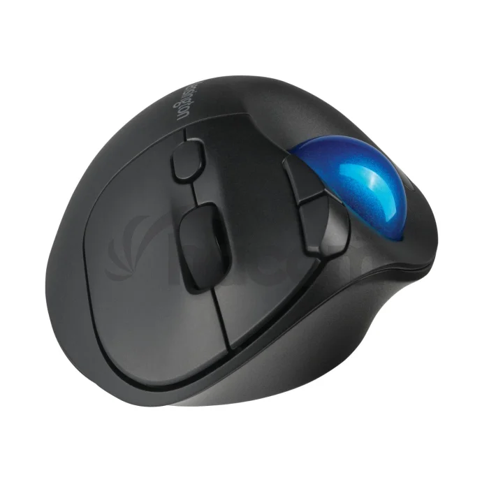 Kensington Pro Fit Ergo TB450 trackball/Ergonomický/Optický/Bezdrôtový 2.4GHz & Bluetooth/Čierny