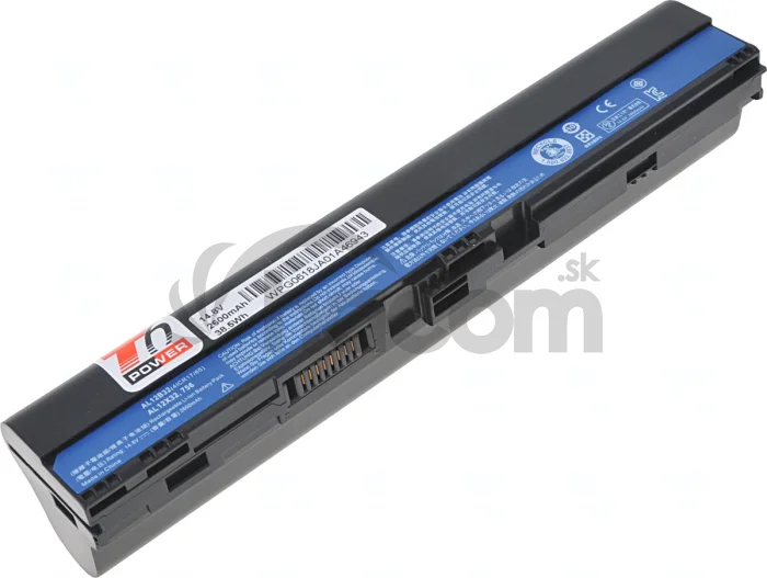 Batéria T6 power Acer Aspire One 725, 756, V5-121, V5-131, V5-171, TravelMate B113-E, 4cell, 2600mAh