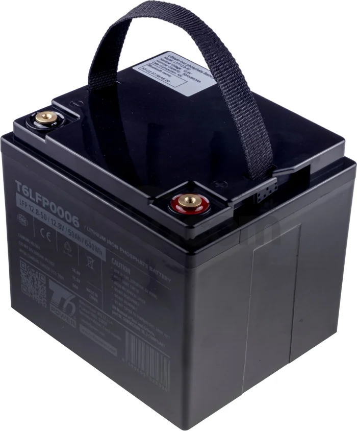 Batéria T6 Power LiFePO4, 12.8V, 50Ah, 640Wh, Bluetooth, T14