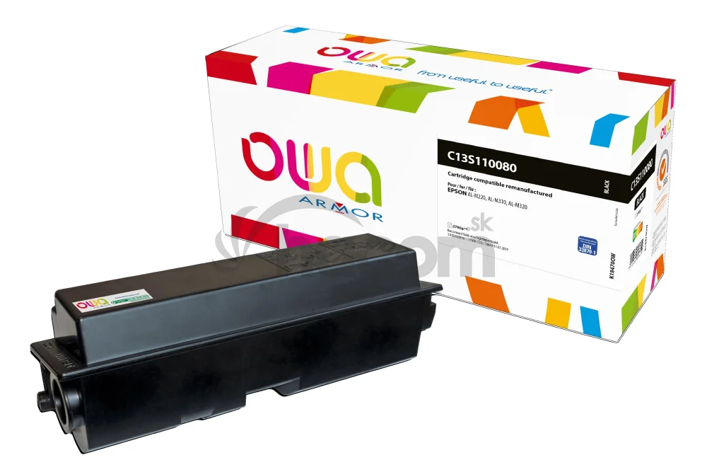OWA Armor toner kompatibilný s EPSON C13S110080, čierna/black