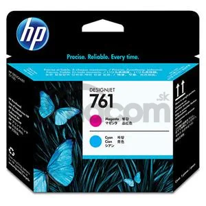HP no 761 - purp/azúr tlačová hlava, CH646A