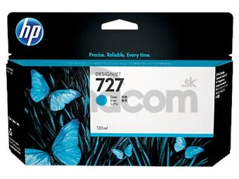HP no 727 - azúrová ink.kazeta veľká, B3P19A