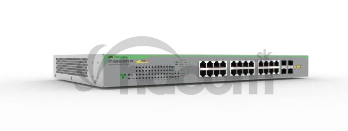 Allied Tel.24xGB+4SFP POE 185W smart AT-GS950/28PS