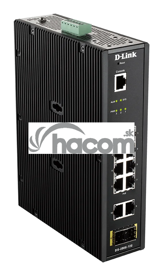 D-Link DIS-200G-12S Industrial L2 smart manage switch