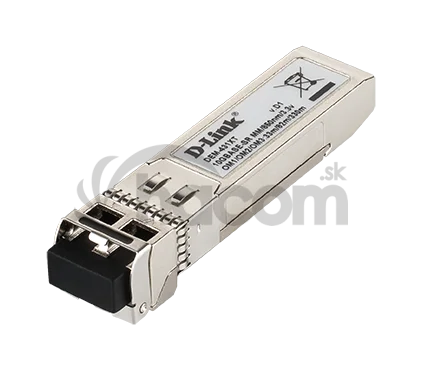 D-Link 10GBase-SR SFP+ Transceiver, 80/300m, 10-pack