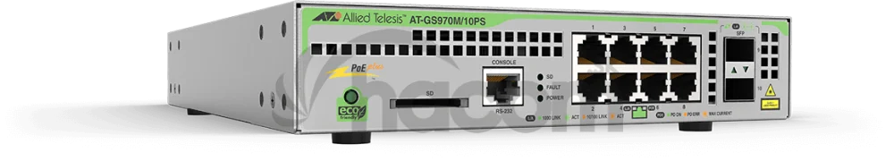 Allied Telesis AT-GS970M/10PS 8xGB mngm L3 switch