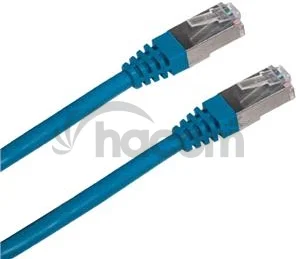 Patchkábel S/FTP, Cat6, 2xRJ45, 10m červený