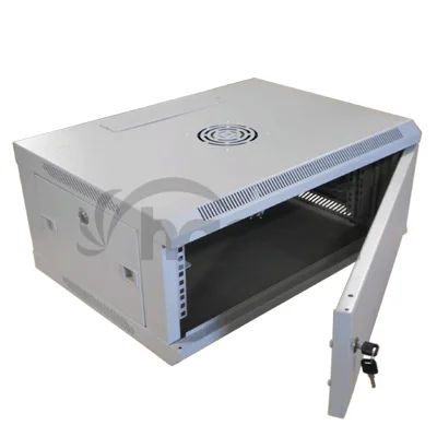 Datacom 19"rozv.jednodielny 4U/ hl.450mm plechové dvere