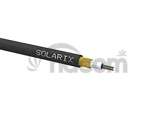 Zafukovací kábel MINI 8vl 9/125 HDPE Fca čierny, cena za meter