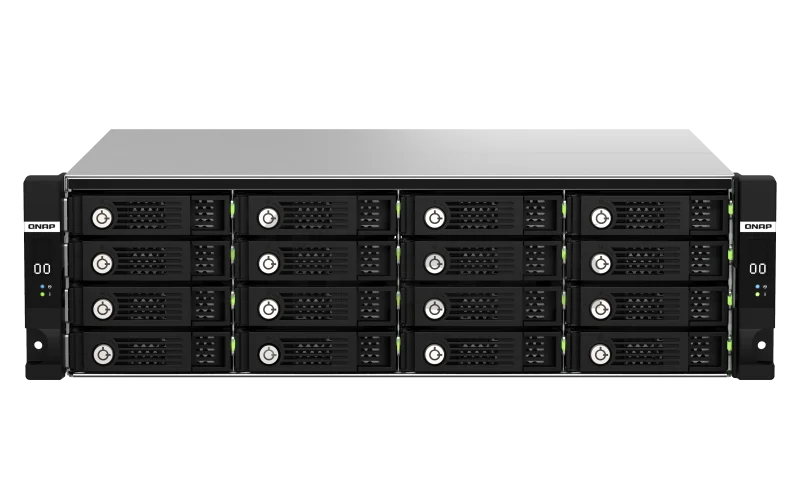 QNAP TL-R1620Sdc - 16 pozičný 3U SAS 12Gbps JBOD dual controller rozširovacia jednotka