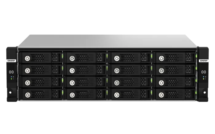 QNAP TL-R1620Sdc - 16 pozičný 3U SAS 12Gbps JBOD dual controller rozširovacia jednotka