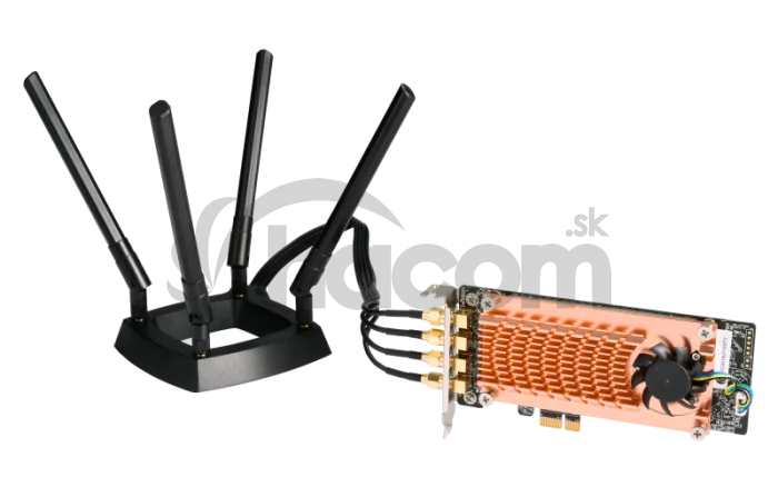 QNAP QWA-AC2600 - PCIe bezdrôtový sieťový adaptér (802.11n a 802.11ac) pre NAS alebo PC