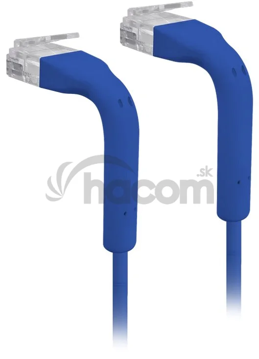Ubiquiti U-Cable-Patch-RJ45-BL-50, UniFi Patch Kábel, 0,1m (0,22m s konektormi), Cat6, modrý (50ks)