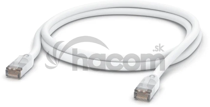 Ubiquiti UACC-Cable-Patch-Outdoor-2M-W, Vonkajší UniFi patch kábel, 2m, Cat5e, biely