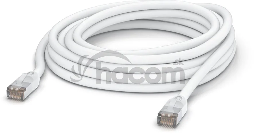 Ubiquiti UACC-Cable-Patch-Outdoor-8M-W, Vonkajší UniFi patch kábel, 8m, Cat5e, biely