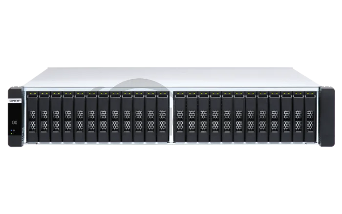 QNAP ES2486dc-2142IT-128G (all-flash ZFS NAS, duálny radič, 2x Xeon, 2x 64GB RAM, 24x 2,5" SAS)