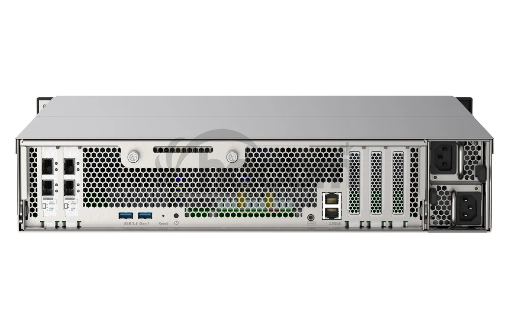 QNAP TS-h2490FU-7232P-32G (AMD EPYC, ZFS, 32GB ECC RAM, 24x 2,5" U.2, 2x 2,5GbE, 4x 25Gb SFP28)