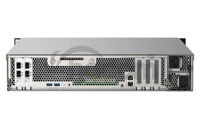 QNAP TS-h2490FU-7232P-32G (AMD EPYC, ZFS, 32GB ECC RAM, 24x 2,5" U.2, 2x 2,5GbE, 4x 25Gb SFP28)