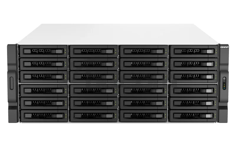 QNAP TS-h3087XU-RP-E2378-64G (Xeon 4,8GHz, ZFS, 64GB ECC RAM, 24x 3,5" + 6x2,5", 2x 2,5GbE, 2x10GbE)