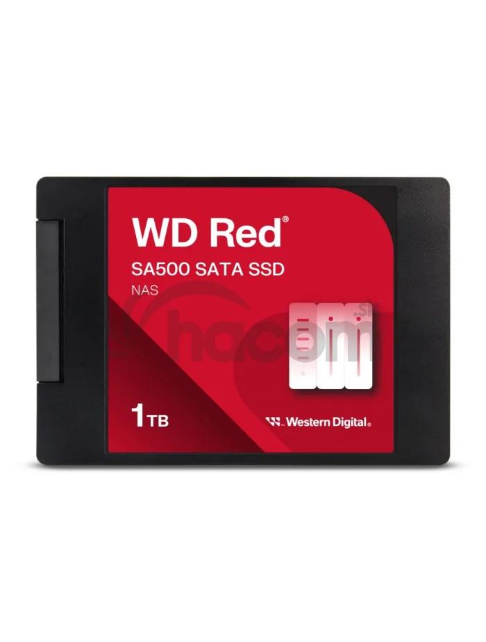 QNAP WD, SSD, Red SA500, SATA III, 2.5-inch, 1TB, WDS100T1R0A