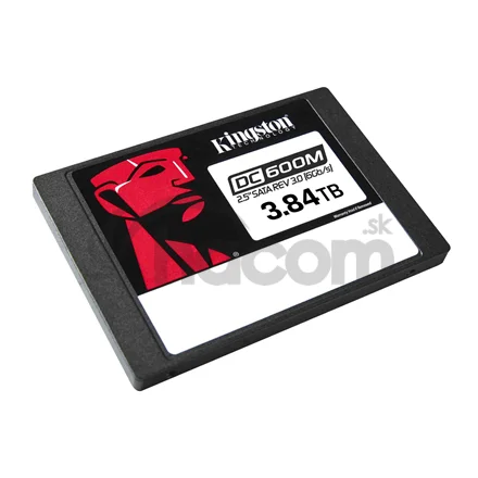QNAP Kingston, SSD, DC600M, SATA III, 2.5-inch, 3,84 TB, SEDC600M/3840G