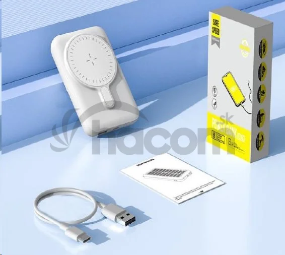 Wodasport - WDS20W - Solárna magnetická powerbanka, partylife social networking™ 9000 mA/h