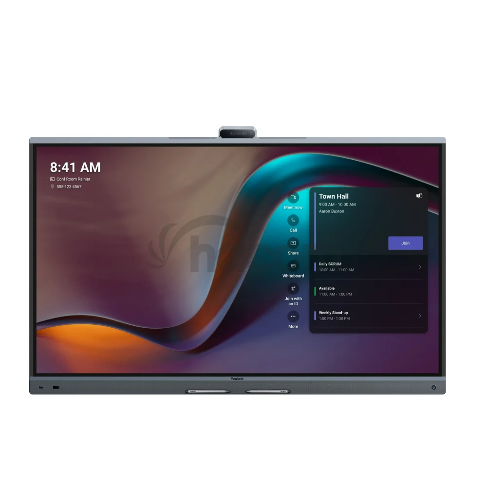 Yealink MeetingBoard 65 Pro, 3x50MP, 4x digitálny zoom, Wi-Fi 6, BT, 16 MEMS