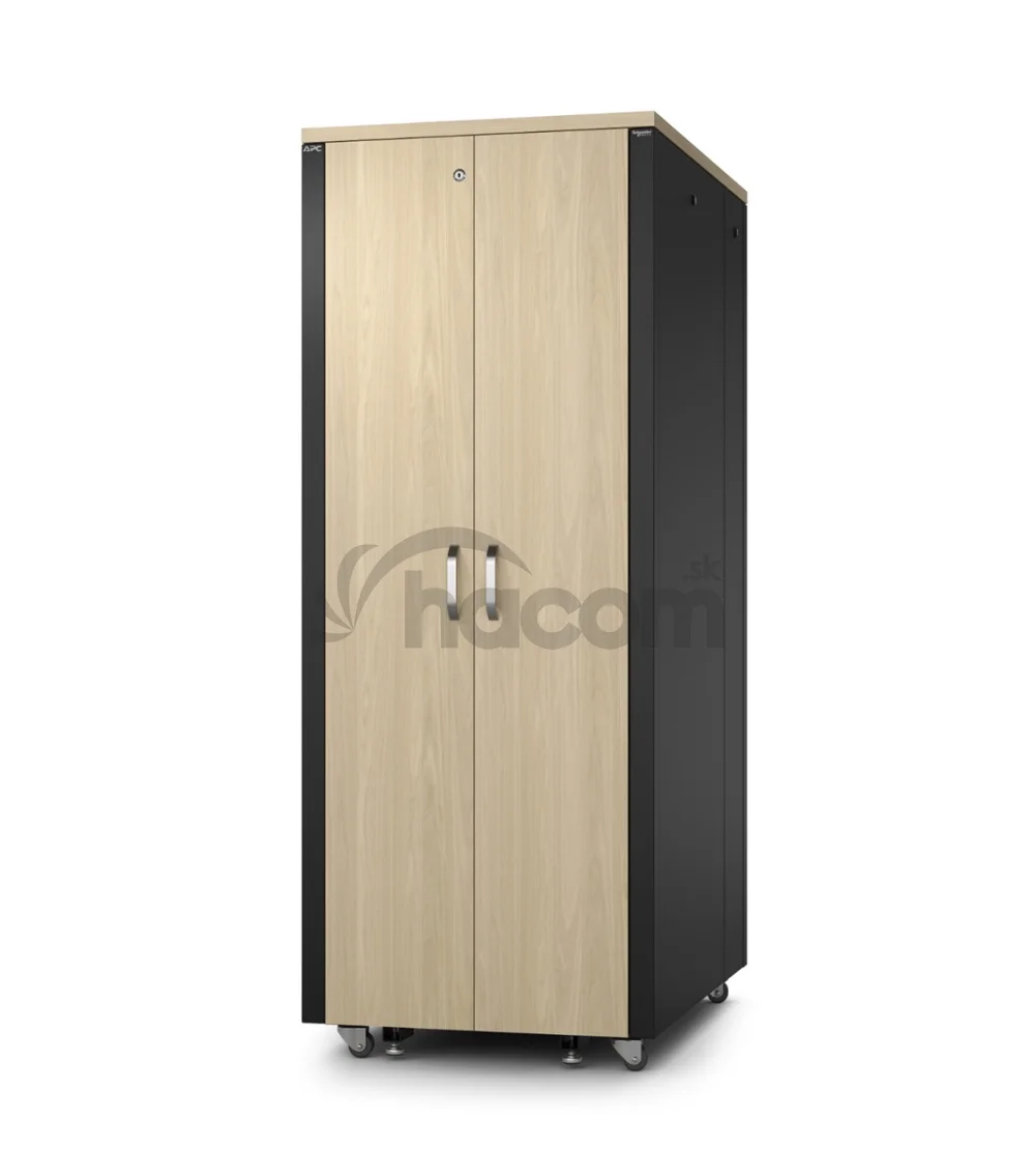 APC NetShelter Soundproof, 38U, Server Rack Enclosure, 230V, Maple