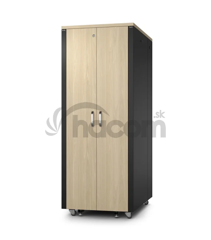 APC NetShelter Soundproof, 38U, Server Rack Enclosure, 230V, Maple
