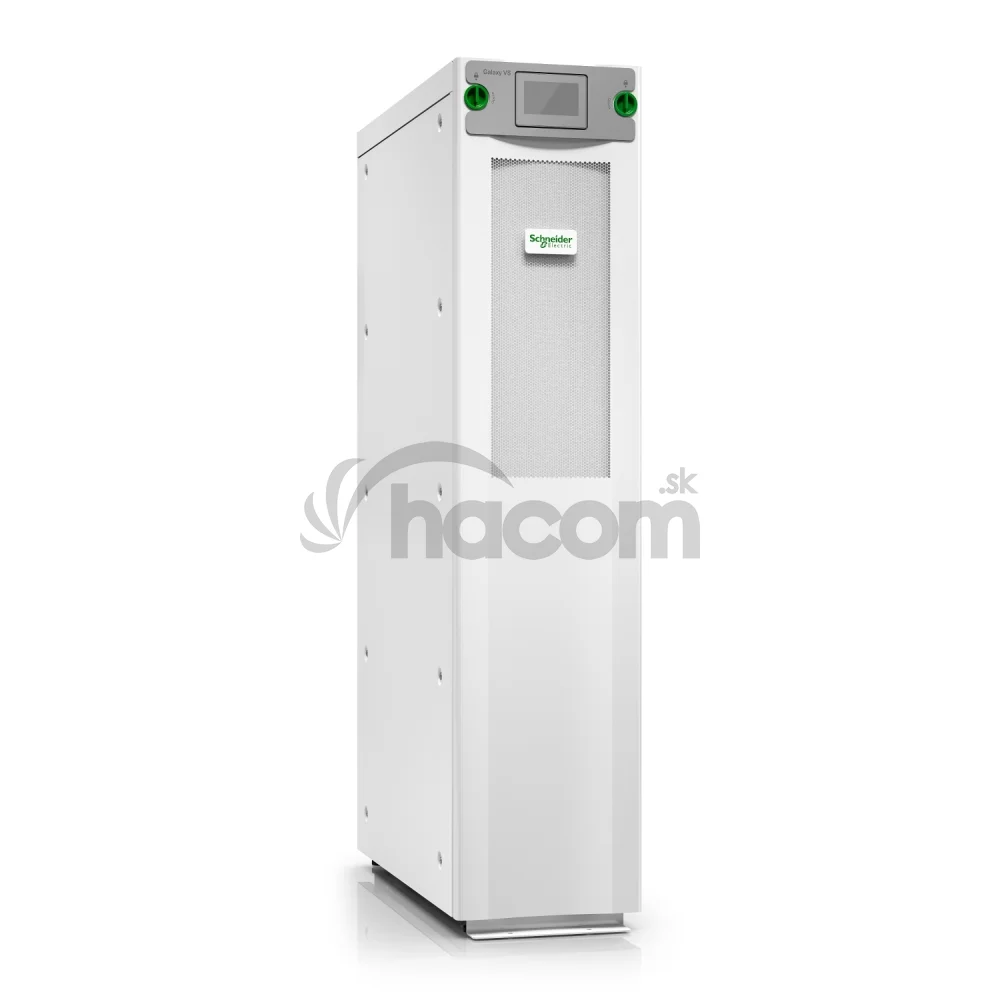 Galaxy VS UPS 10kW 400V, 1 internal 7Ah smart modular battery string, expandable to 2, Start-up 5x8