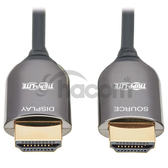 Kábel optický aktívny (AOC) Plenum-Rated HDMI, 8K UHD 60Hz, HDR, Samec/Samec, čierna, 15m