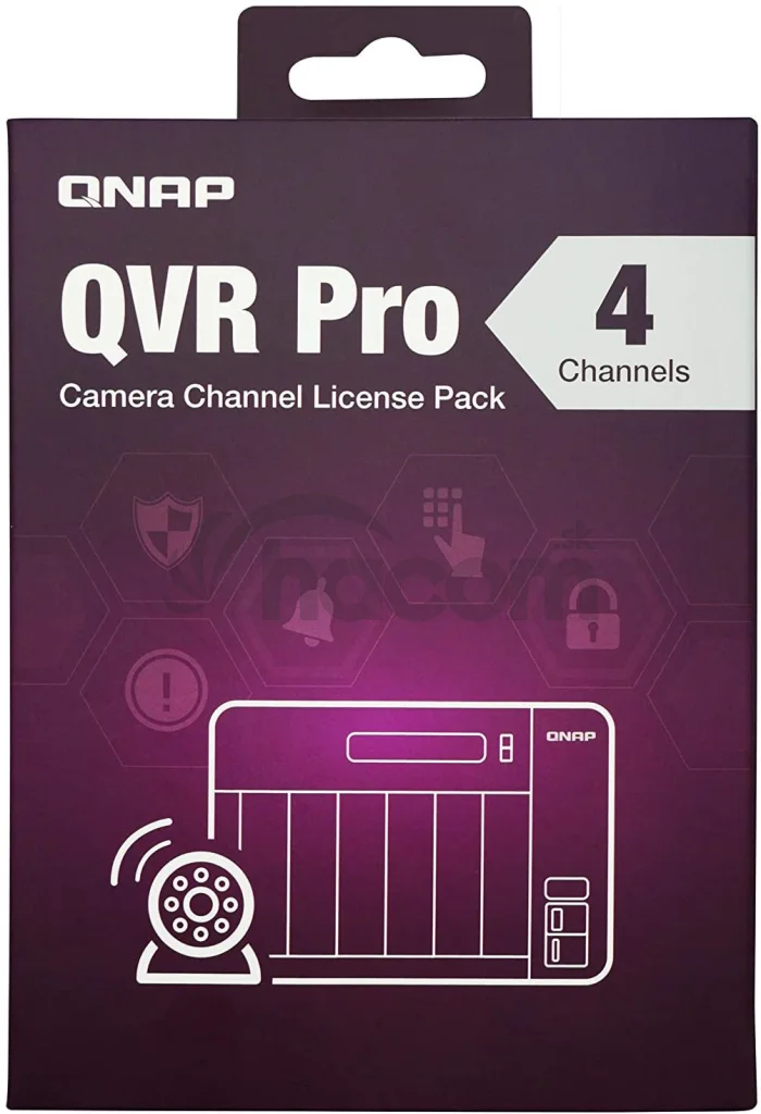 QNAP LIC-SW-QVRPRO-4CH-EI - QVR Pro licencie pre 4 ďalšie kamery