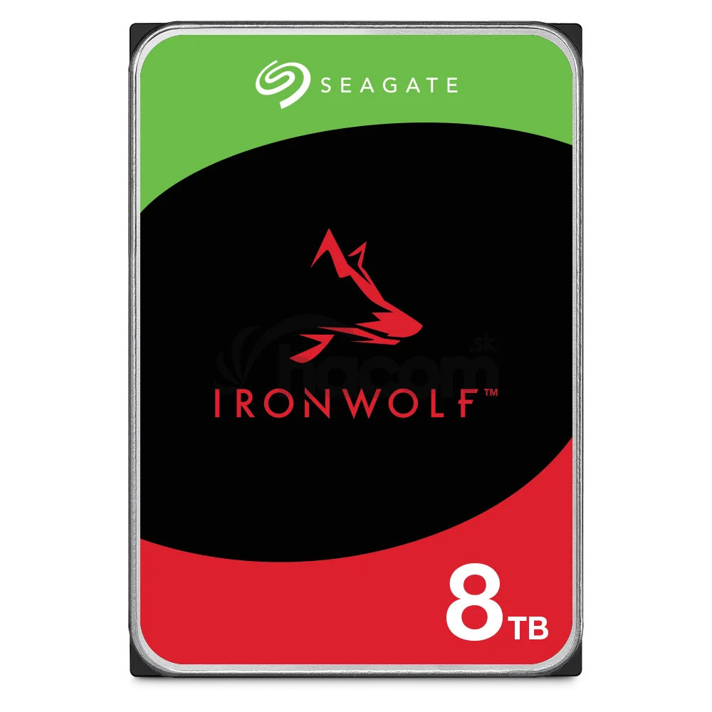 QNAP Seagate, HDD, IronWolf, SATA III, 3.5-inch, 8TB, ST8000VN004