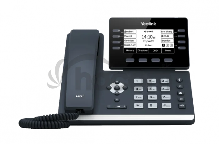 Yealink SIP-T53 IP. Tel., PoE, 3,7 bar. LCD, 8 prog. Tl