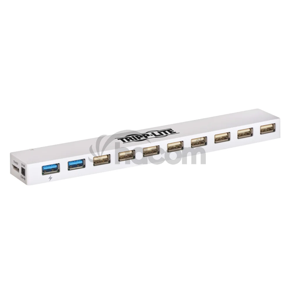 Rozbočovač USB 3.0 / USB 2.0, nabíjanie USB, 2x USB 3.0 + 8x USB 2.0