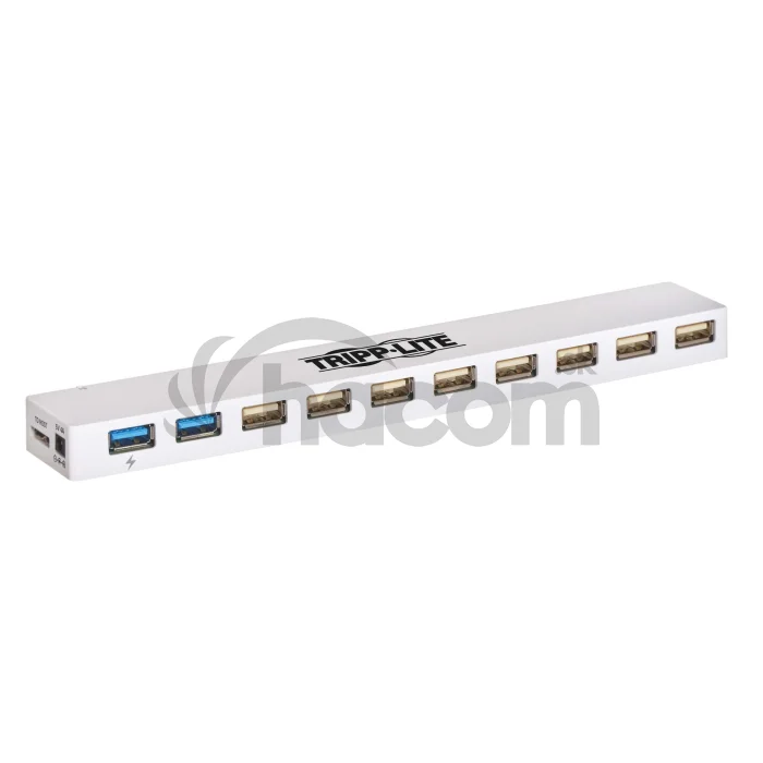 Rozbočovač USB 3.0 / USB 2.0, nabíjanie USB, 2x USB 3.0 + 8x USB 2.0